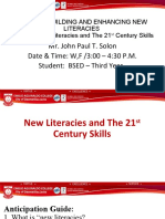 New Literacies and The 21st Century Skills