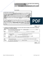 Unit 3 Progress Test B Solutions | PDF | Blue | Color