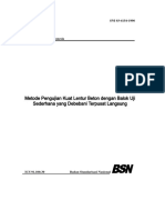 SNI-03-4154-1996 Metode Pengujian Kuat Lentur Beton dengan Balok Uji Sederhana yang Dibebani Terpusat Langsung.pdf