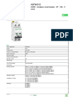 MCB For Protection - Acti9 Ic60 - A9F84210