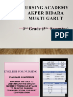 Nursing Academy Akper Bidara Mukti Garut: 3 Grade (5 Semester)