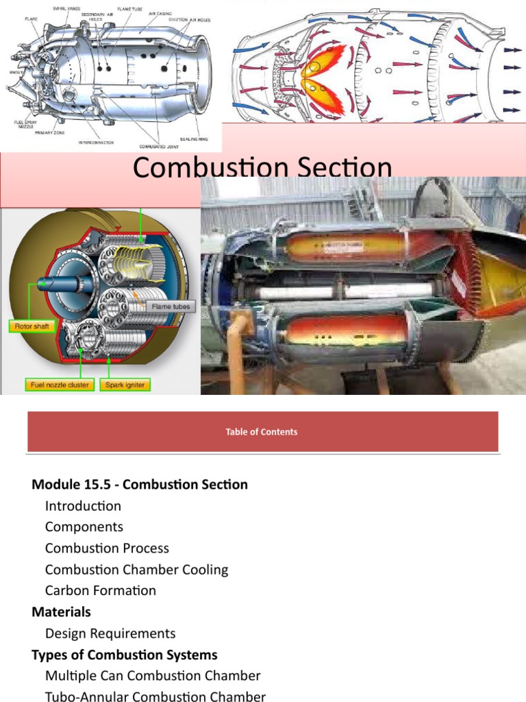Combustion Chamber Types and Designs | PDF | Combustion | Energy Technology