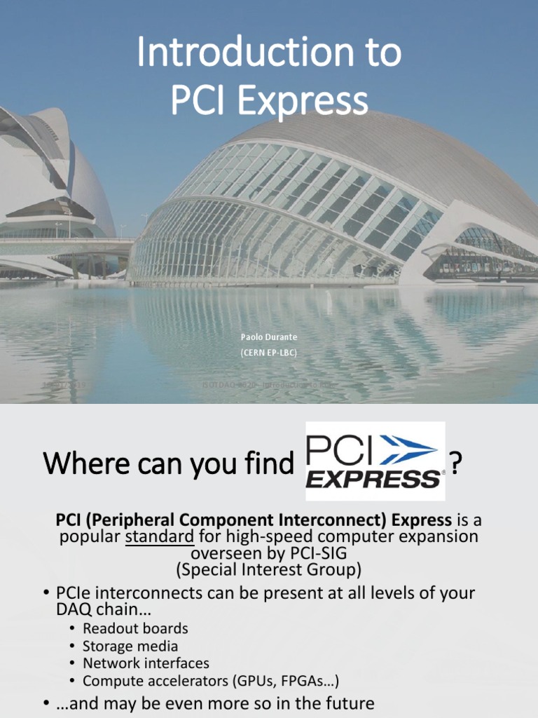 Introduction To PCI Express | PDF | Computer Engineering | Computer ...