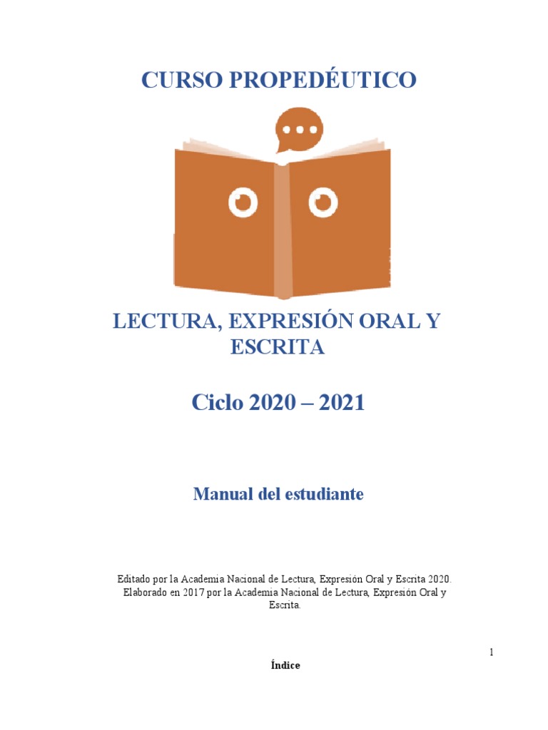 Manual Estudiante 2020 LEOYE PREPARATORIA | PDF | Adjetivo | Gramática