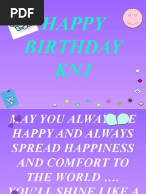  Birthday Card