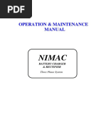 3-Ph Charger - O M Manual - NIMAC PDF