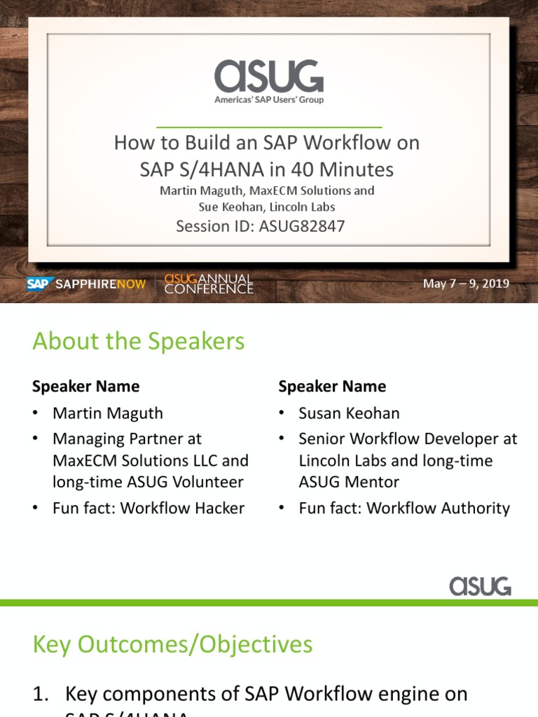 Building SAP Workflows in S/4HANA | PDF | Workflow | Object (Computer ...