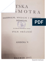 Križanić, Kamilo - Dr. Stj. Mat. (O Tridesetogodišnjici Njegovog Naučnog Rada), 1937