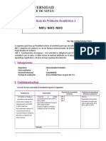 Guía Producto Académico NORMATIVIDAD II