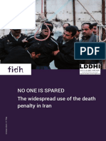 NO ONE IS SPARED - The Widespread Use of The Death Penalty in Iran