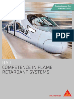 Competence in Flame Retardant Systems: Products According DIN EN 45545-2