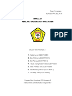 Makalah Audit Manajemen