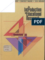 An Intoduction To Educational Research