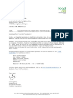 Request Letter For DELFI Marketing
