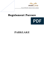 Regulament de Parcare ParkLake - RO