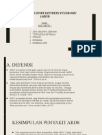 ACUTE RESPIRATORY DISTRESS SYNDROME (ARDS) Kelompok 1