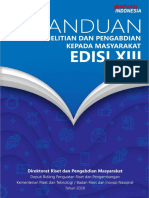 Panduan Penelitian Dan Pengabdian Kepada Masyarakat Edisi XIII