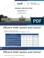 Sustainable Architecture: Energy Efficiency - III