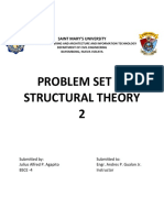 Problem Set in Structural Theory 2: Saint Mary'S University