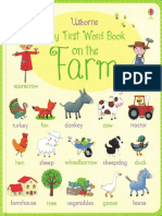 My First word Book on the farm