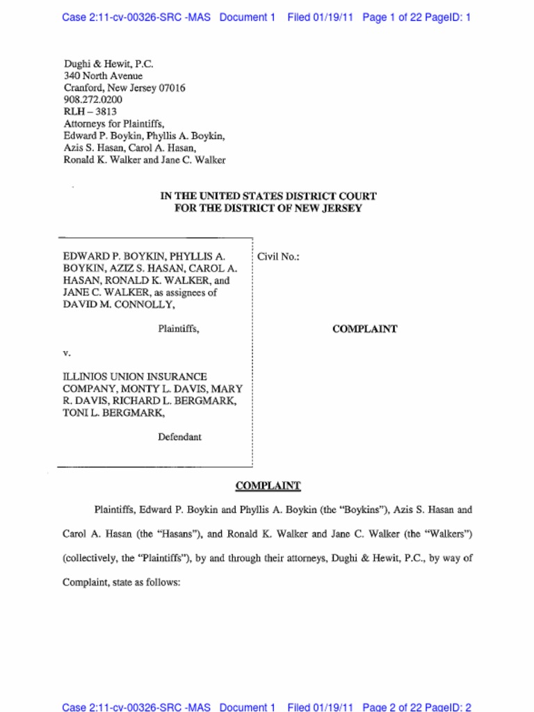 BOYKIN et al v. ILLINOIS UNION INSURANCE COMPANY et al