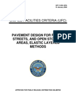 Unified Facilities Criteria (Ufc) : Pavement Design For Roads, Streets, and Open Storage Areas, Elastic Layered Methods