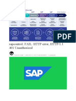 Sapcontrol: Fail: HTTP Error, Http/1.1 401 Unauthorized: Posted by Itsiti - September 3, 2013 in Sap Security - 1 Comment