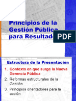 Principios de La Gestion Publica Por Resultados