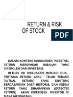 3.return - Risk of Stock