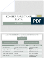 Konsep Akuntansi Biaya