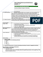 Instructional Module Organic Chemistry: School of Teacher Education