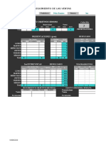 Plantilla Excel Seguimiento Diario de Objetivos