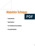 Modulation Techniques Overview