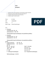 Tugas Harga Keseimbangan - SOAL PDF