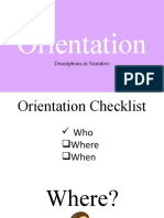 Orientation Explanation