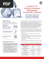 R717 Ammonia Refrigerant Overview | PDF | Thermodynamics | Chemical ...