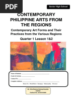 Contemporary Philippine Arts From The Regions