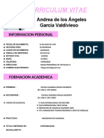 Curriculum - Andreita