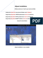 Azpost Installation: Azpost - Zip C:/ Azpost - Zip C:/Azpost Azpost/Bin Short Cut