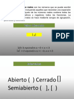 1.3 Intervalos y Su Representación Grafica PDF