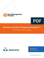 Business Benefits of Implementing MoV PDF