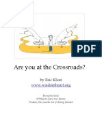Are You at The Crossroads?: by Eric Klein