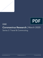GWI Coronavirus Findings - Travel and Comuting