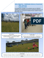 Actividad física, recreación y deportes en CUIDADOS ESPECIALES y MARIA AUXILIADORA