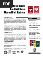 SG-32/42SK Series Die-Cast Metal Manual Pull Stations: Description