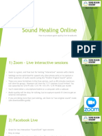 Sound Healing Online: Mark Barnwell