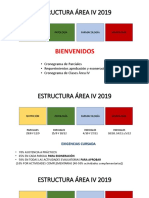 ESTRUCTURA ÁREA IV Clase 2019