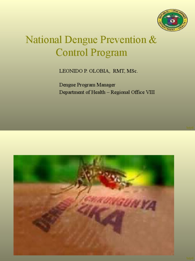National Dengue Prevention & Control Program | PDF | Zika Fever | Virus