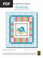 Love Birds Quilt Pattern