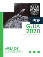 Guia UNAM CIENCIAS BIOLOGICAS, QUIMICAS Y DE LA SALUD
